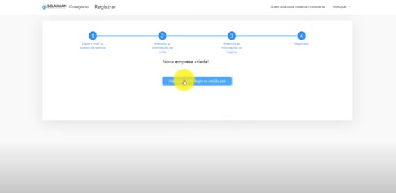 Configuração por Wi-Fi do microinversor Deye para arranjo solar fotovoltaico 